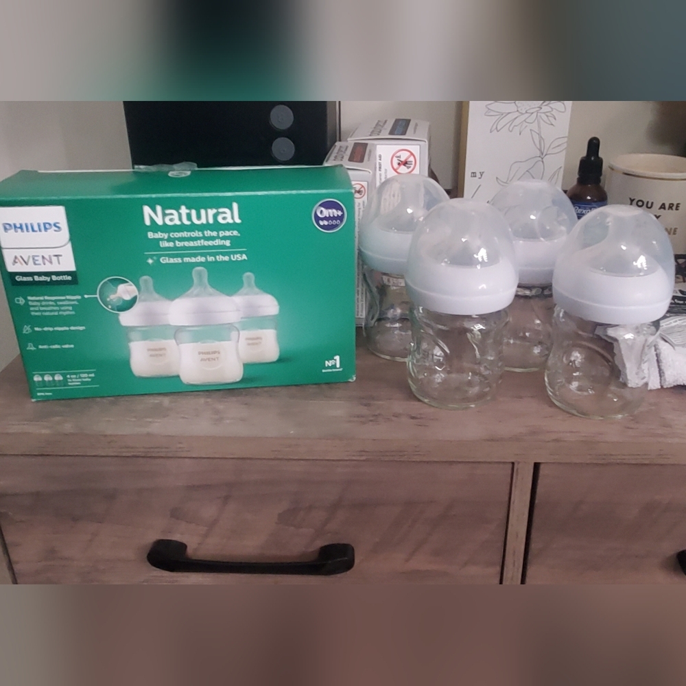Natural Baby Bottles - White